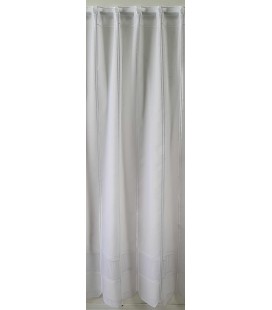 Scheibengardine nach Maß, Design: "Wien", Höhe: 90 cm
