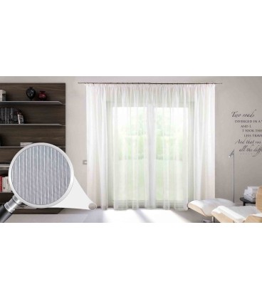 Gardinen nach Maß, Design: "Stripe", mit Kräuselband (1:2)